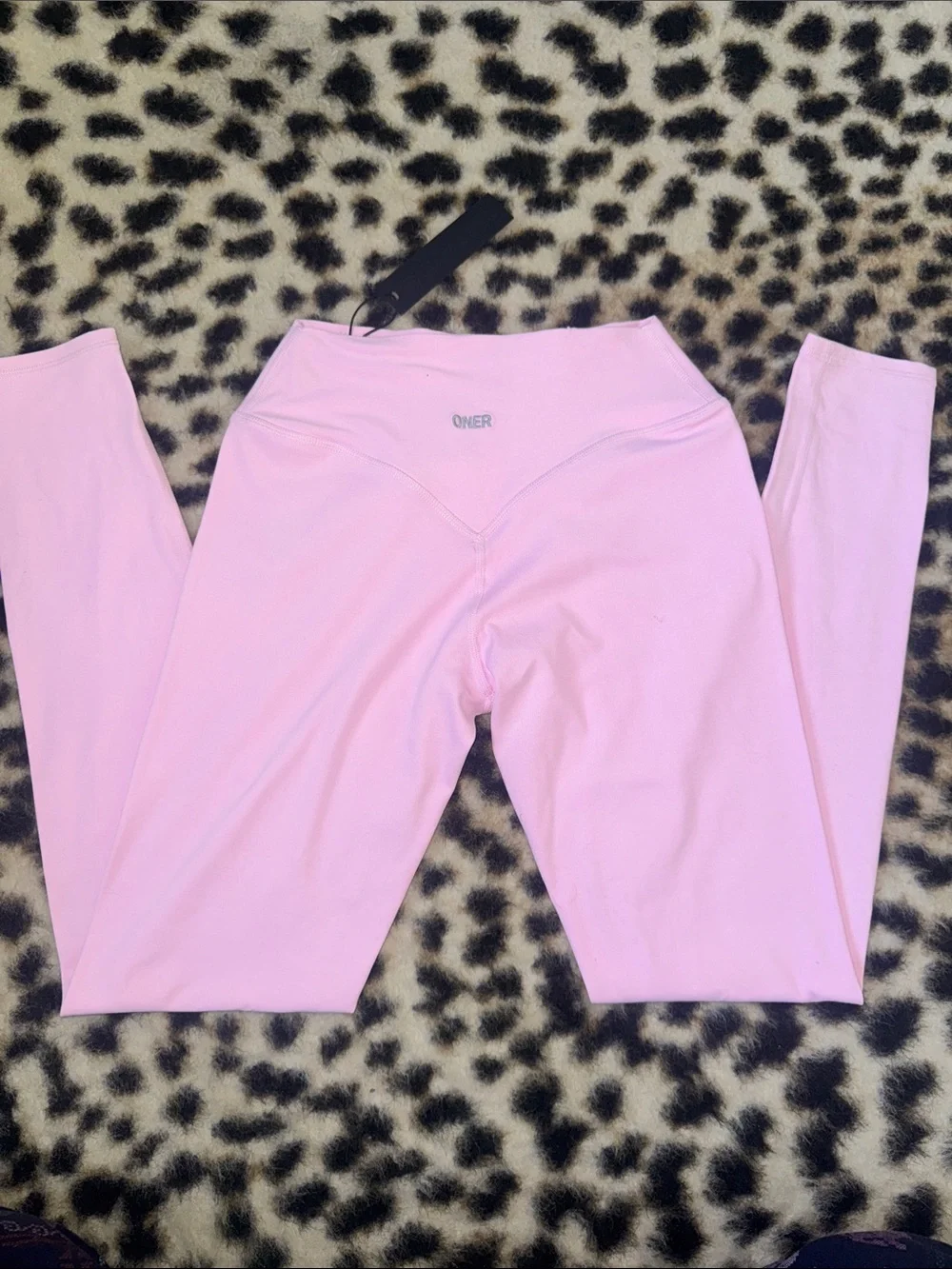 Oner Active Light Pink High-Waist Stretch Leggings